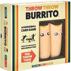 NEW IN BOX Throw Throw Burrito Game